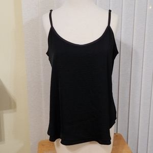 Kenneth Cole Black Spaghetti Strap Tank top